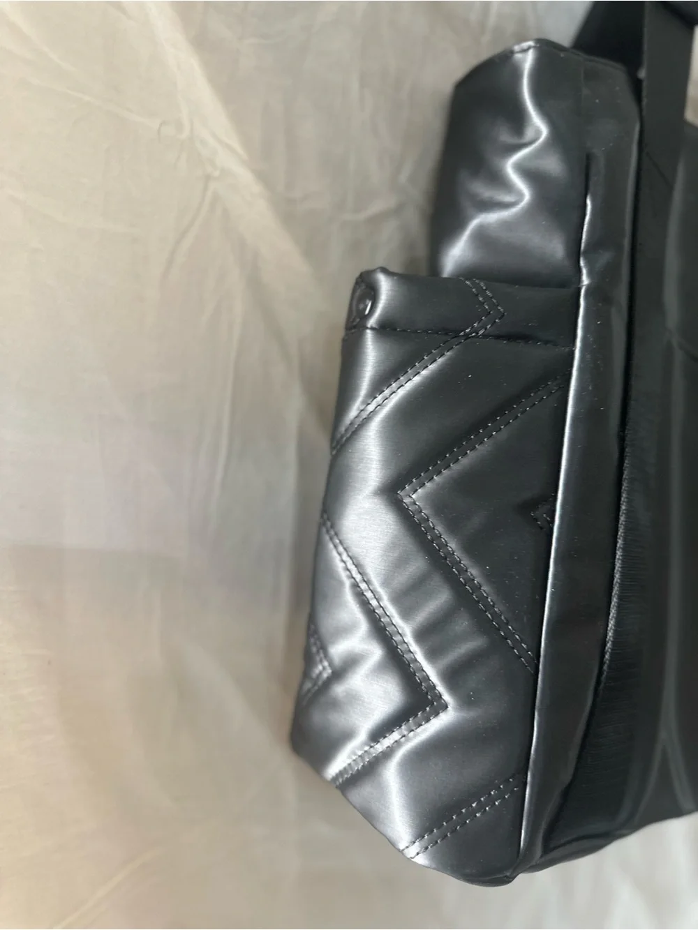 Black Laptop Bag - Minimal Utility Carryall